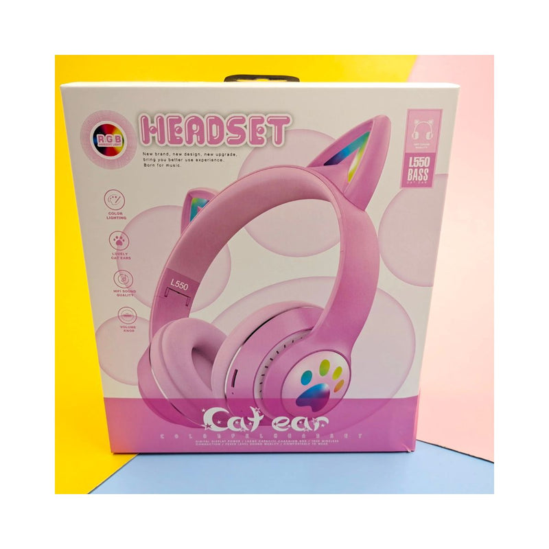 Auriculares inalámbrico de gatito