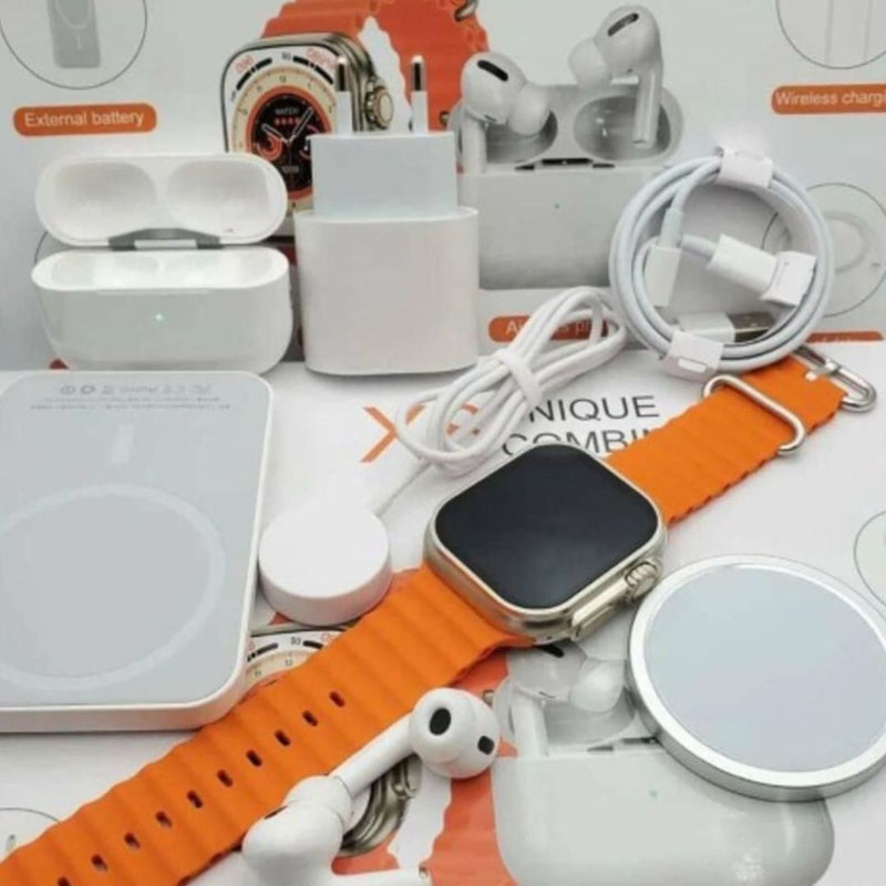 Reloj Smart Watch X8 Ultra + Audífonos